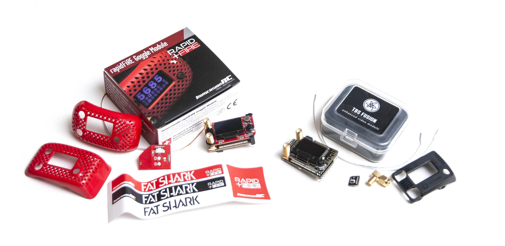 ImmersionRC RapidFIRE vs. TBS Fusion: Analog Receiver Module 